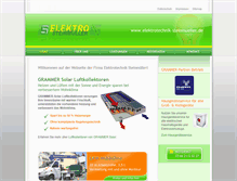 Tablet Screenshot of elektrotechnik-steinmueller.de